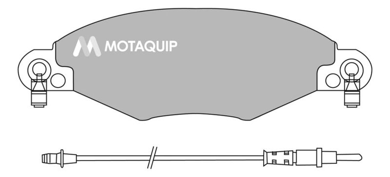 MOTAQUIP fékbetétkészlet, tárcsafék LVXL993