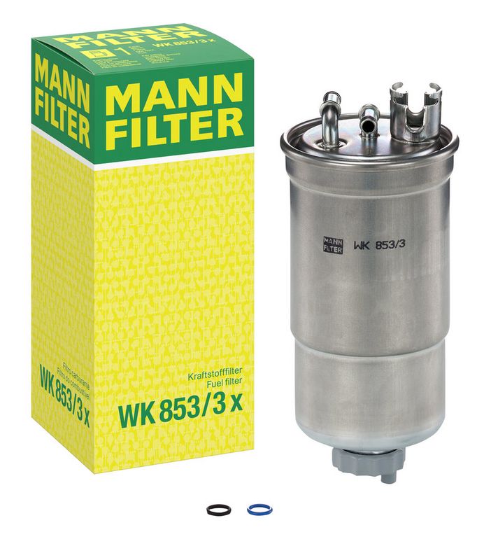 Kütusefilter, MANN-FILTER WK 853, 3 x
