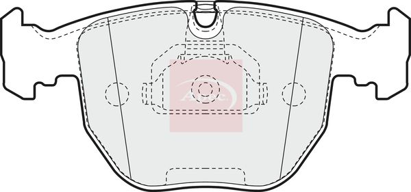 APEC Brake Pad Set, disc brake PAD948