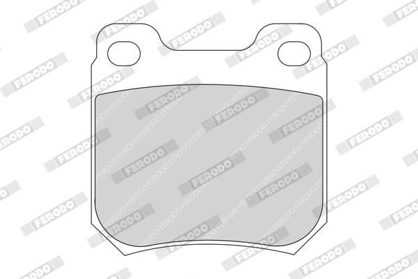 FERODO Plaquettes de frein à disque FDB1117