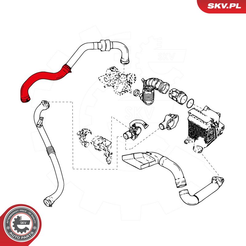 Laadimisõhu voolik, ESEN...