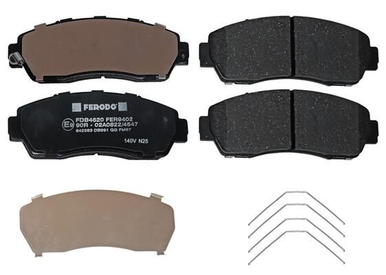 FERODO FDB4620 Brake Pad Set, disc brake