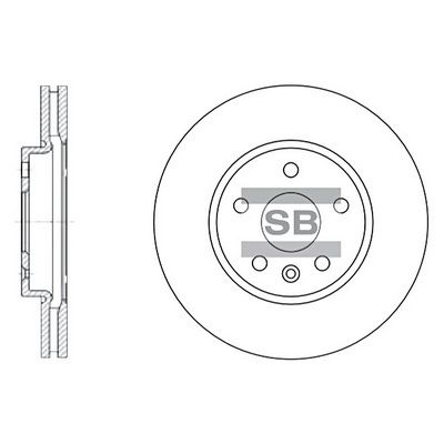 Гальмівний диск, Hi-Q SD3031