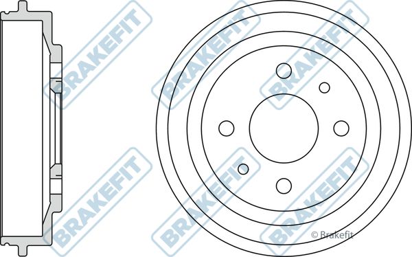 APEC Brake Drum BDR9001