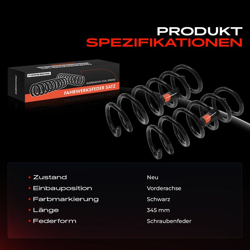 Frankberg 5481FB0051249 Suspension Spring