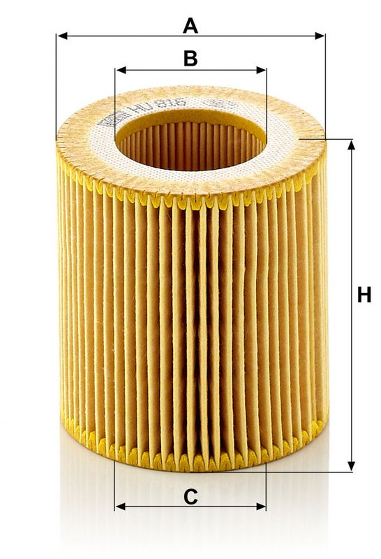 Õlifilter, MANN-FILTER HU 816 z KIT