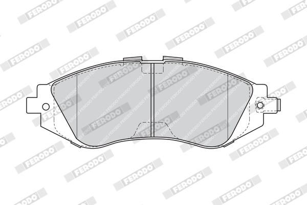 FERODO FDB1369 Brake Pad Set, disc brake