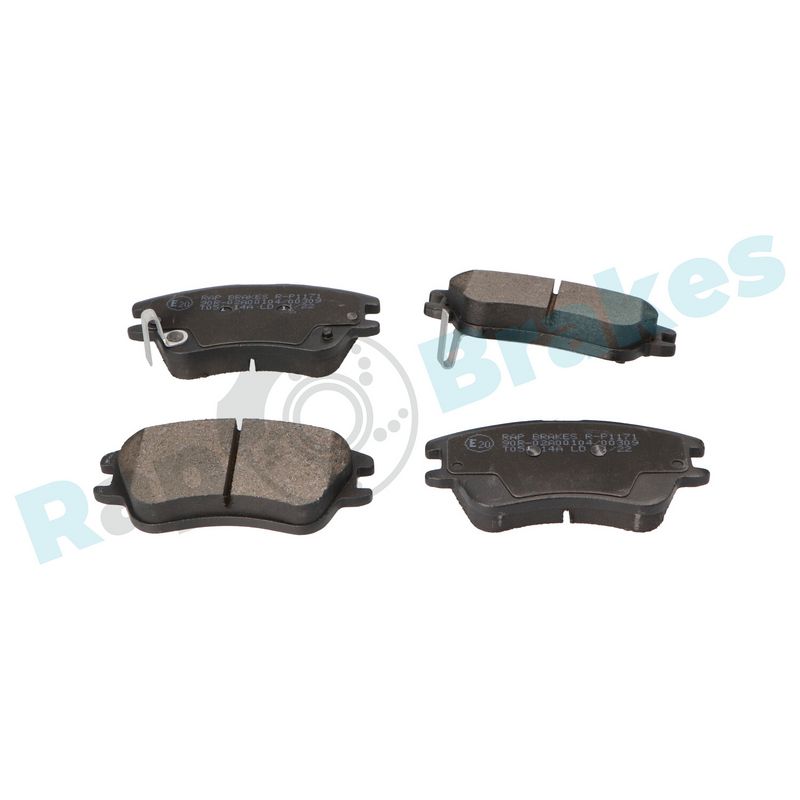 RAP BRAKES R-P1171 Brake Pad Set, disc brake
