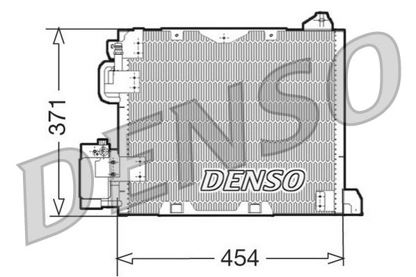 DENSO kondenzátor, klíma DCN20006
