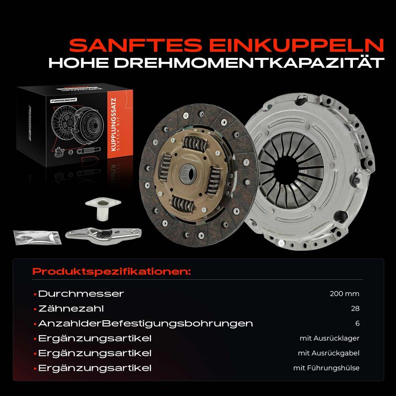 Frankberg 5481FB0028855 Clutch Kit