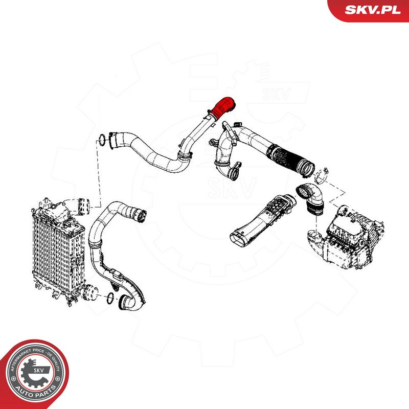 Laadimisõhu voolik, ESEN SKV 43SKV216