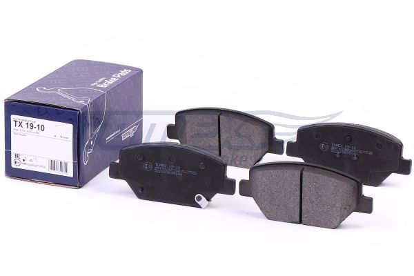 TOMEX Brakes TX 19-10 Комплект гальмівних накладок, дискове гальмо