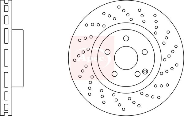 APEC Brake Disc DSK2866