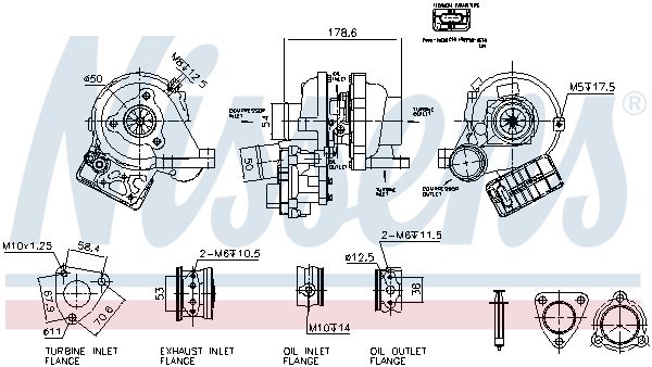 NISSENS 93330 Charger, charging (supercharged/turbocharged)