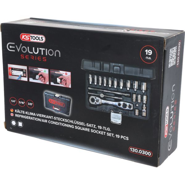 KS TOOLS 130.0300 Socket Wrench Set