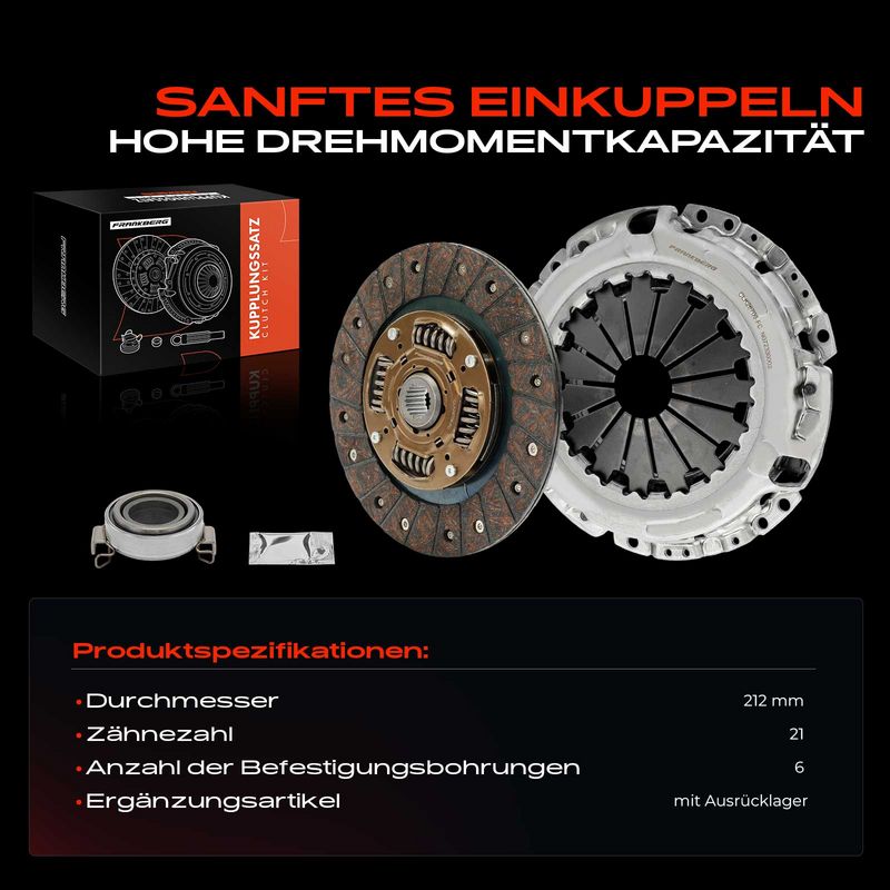 Frankberg 5481FB0037652 Clutch Kit