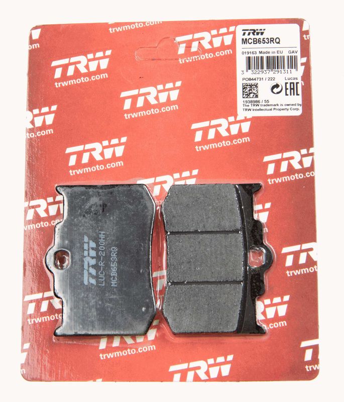 TRW MCB653RQ Brake Pad Set, disc brake