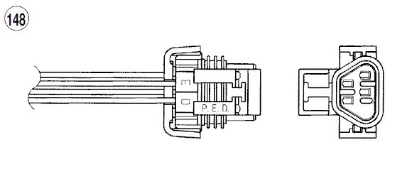 Кисневий датчик, Ngk OZA663GM3