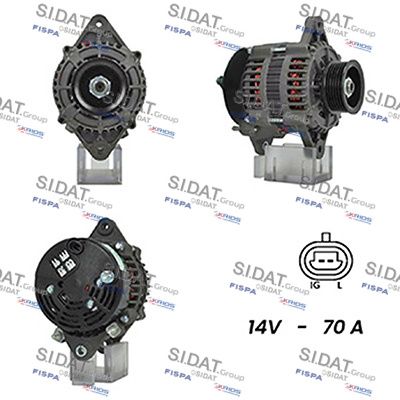 SIDAT generátor A12DR0447A2