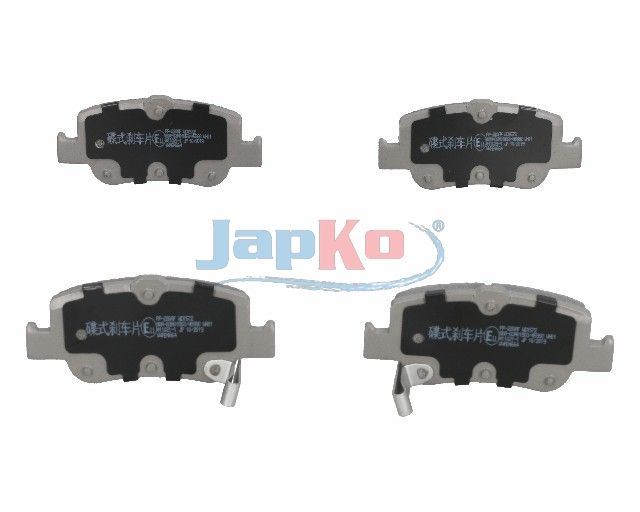set placute frana,frana disc JAPKO 51220