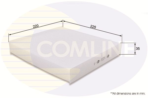 Comline EKF193 Filter, interior air