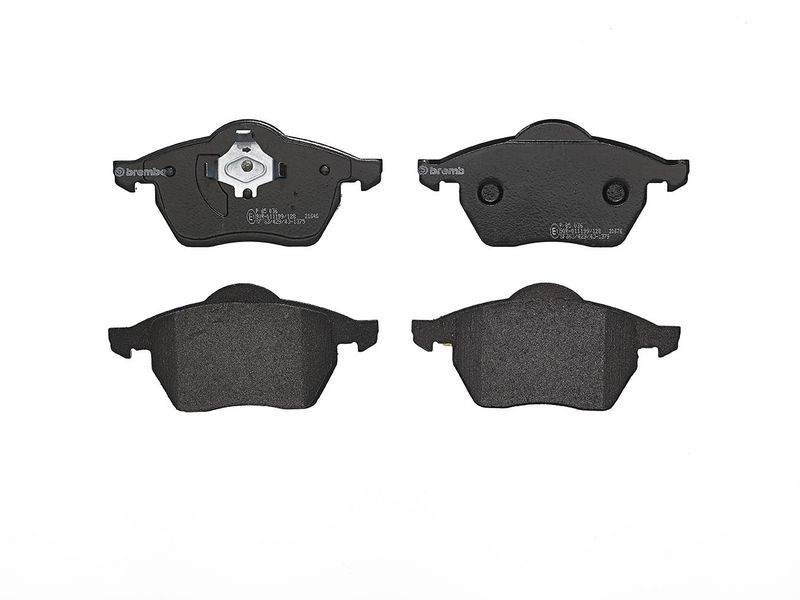 комплект спирачно феродо, дискови спирачки BREMBO