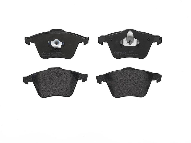 комплект спирачно феродо, дискови спирачки BREMBO