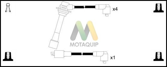 MOTAQUIP gyújtókábelkészlet LDRL1663