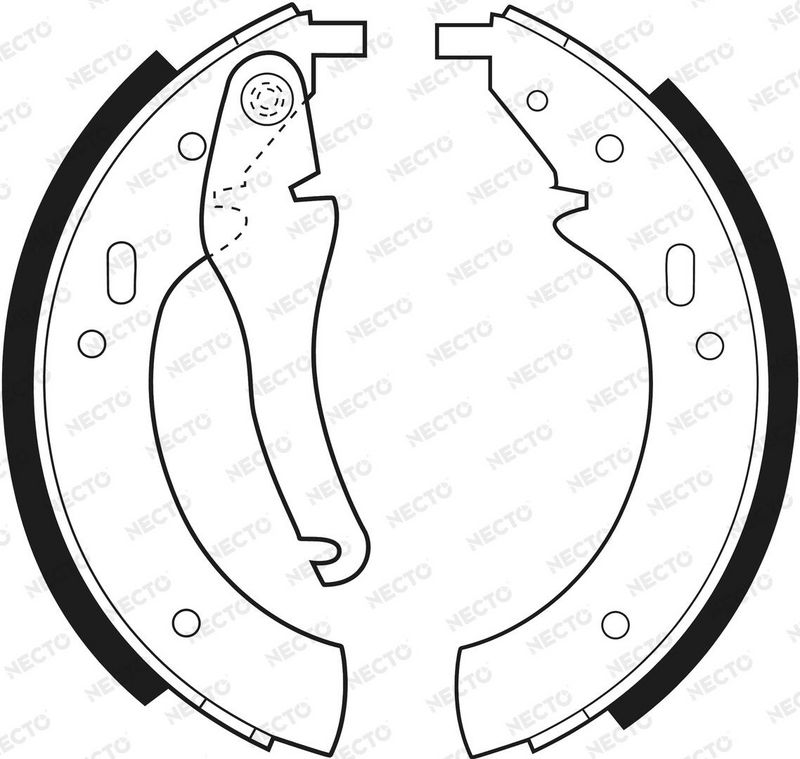 Juego de zapatas de frenos
