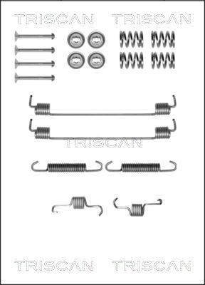 TRISCAN tartozékkészlet, fékpofa 8105 102596