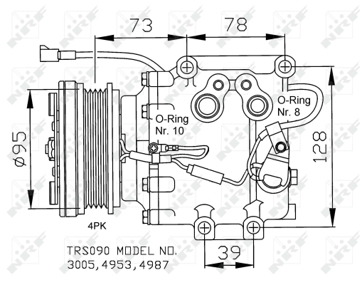 WILMINK GROUP kompresszor, klíma WG2159250