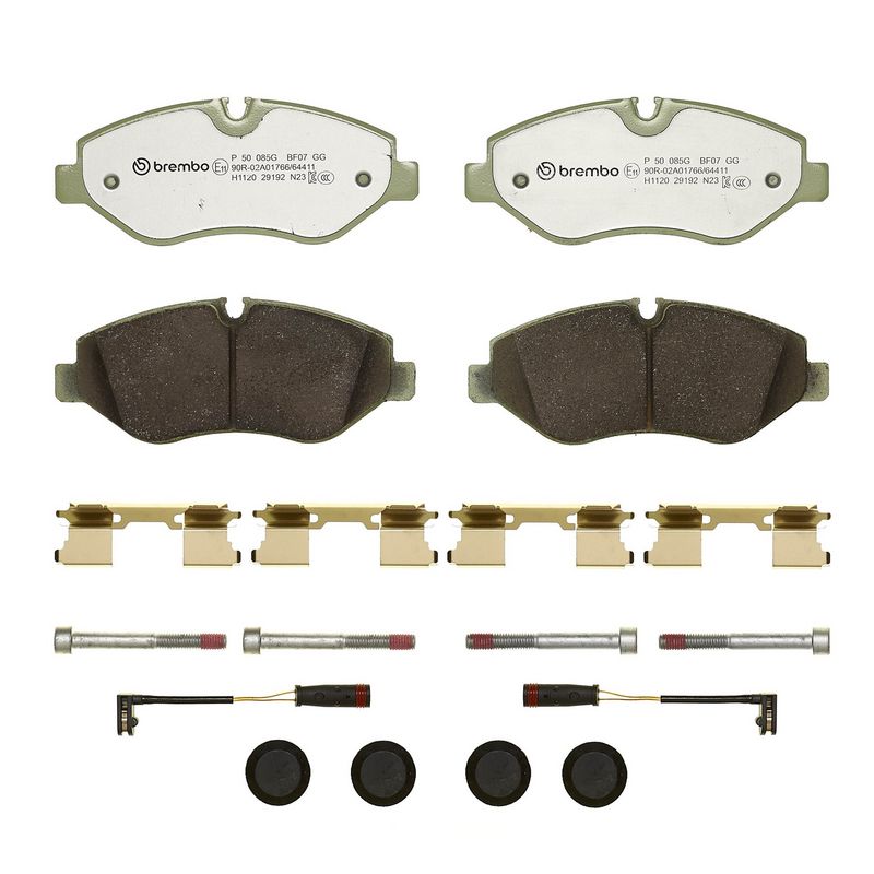 BREMBO P50085G Brake Pad Set, disc brake