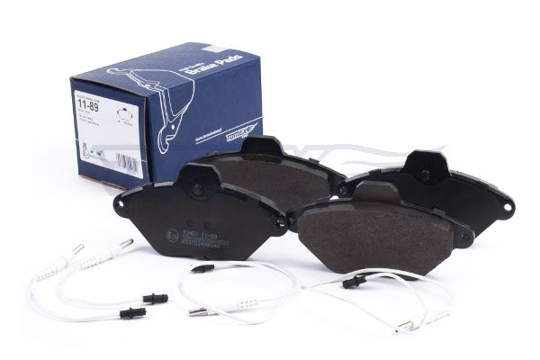 TOMEX Brakes TX 11-89 Комплект гальмівних накладок, дискове гальмо
