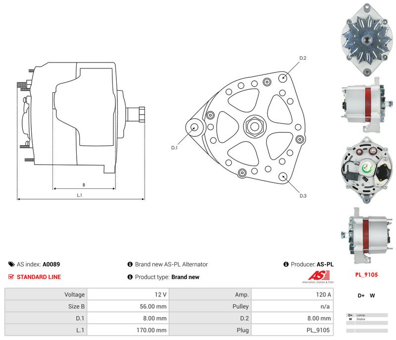 Generaator, AS-PL A0089