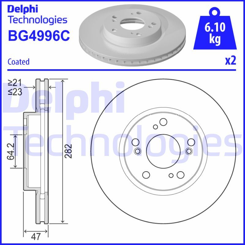 Автозапчасть DELPHI BG4996C