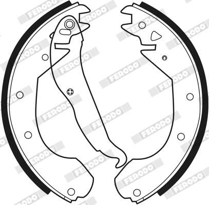FERODO FSB199 Brake Shoe Set