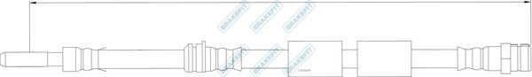 APEC Brake Hose BHO4339
