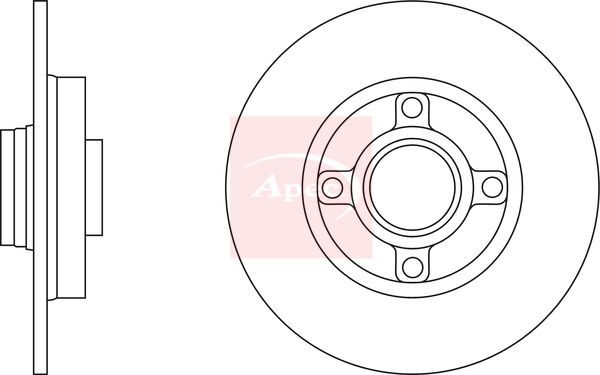 APEC Brake Disc DSK2288