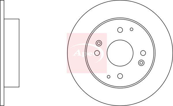 APEC Brake Disc DSK922