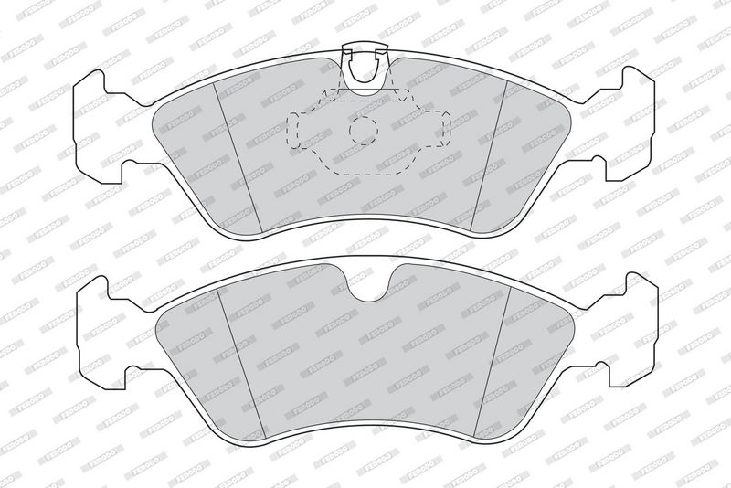 FERODO Plaquettes de frein à disque FDB1067