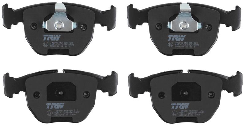 TRW GDB1261 Brake Pad Set, disc brake