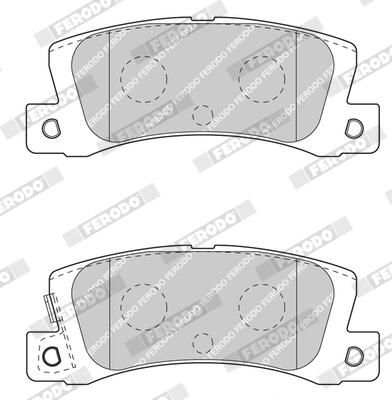 FERODO FDB4274 Brake Pad Set, disc brake