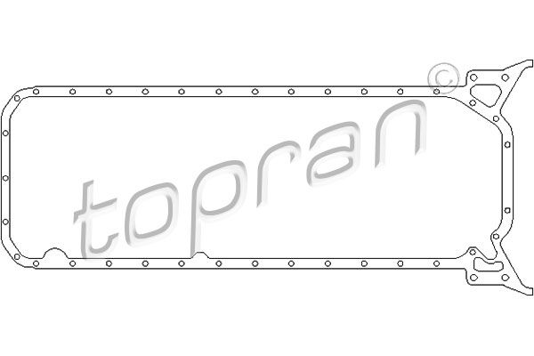 Ущільнення, оливний піддон, Topran 401221