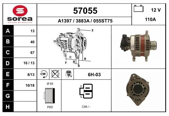 EAI generátor 57055