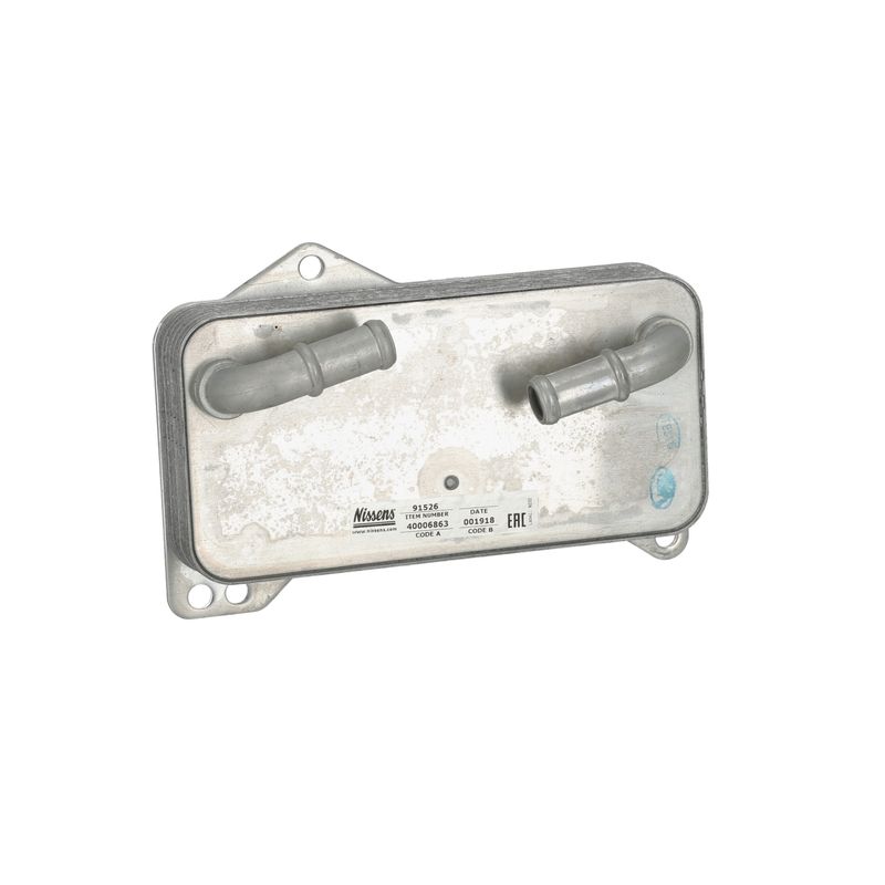 NISSENS 91526 Oil Cooler, automatic transmission