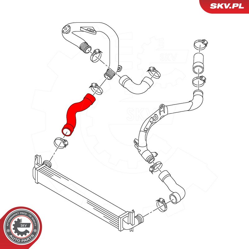 Laadimisõhu voolik, ESEN SKV 43SKV449