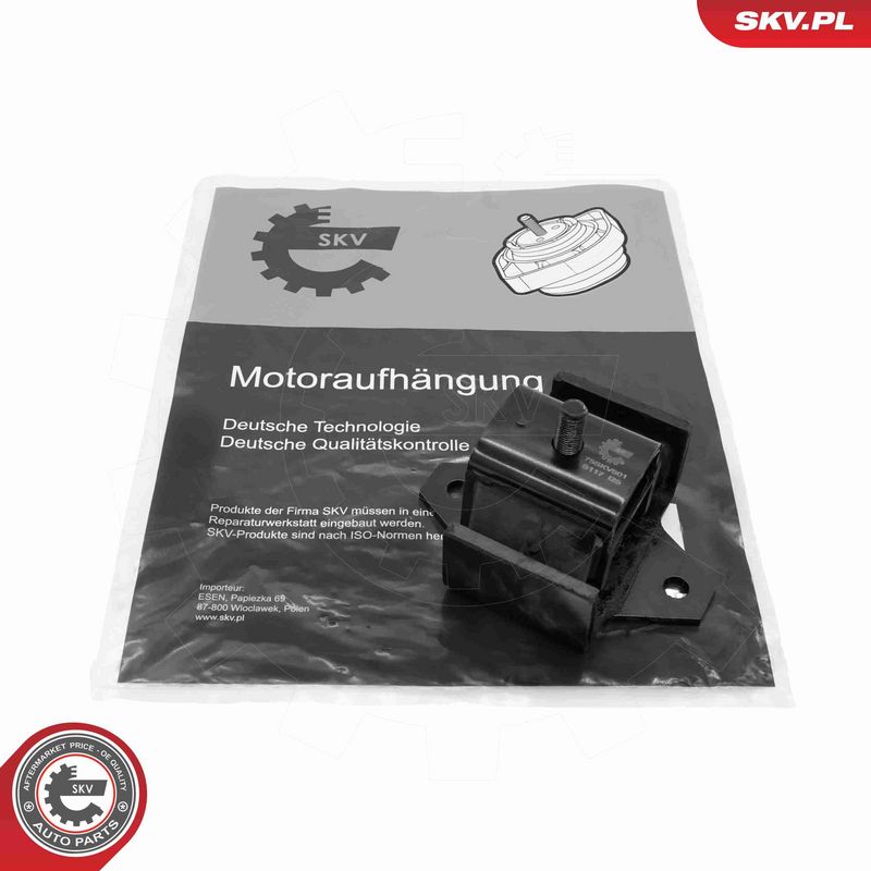 ESEN SKV 75SKV501 Variklio pagalvė