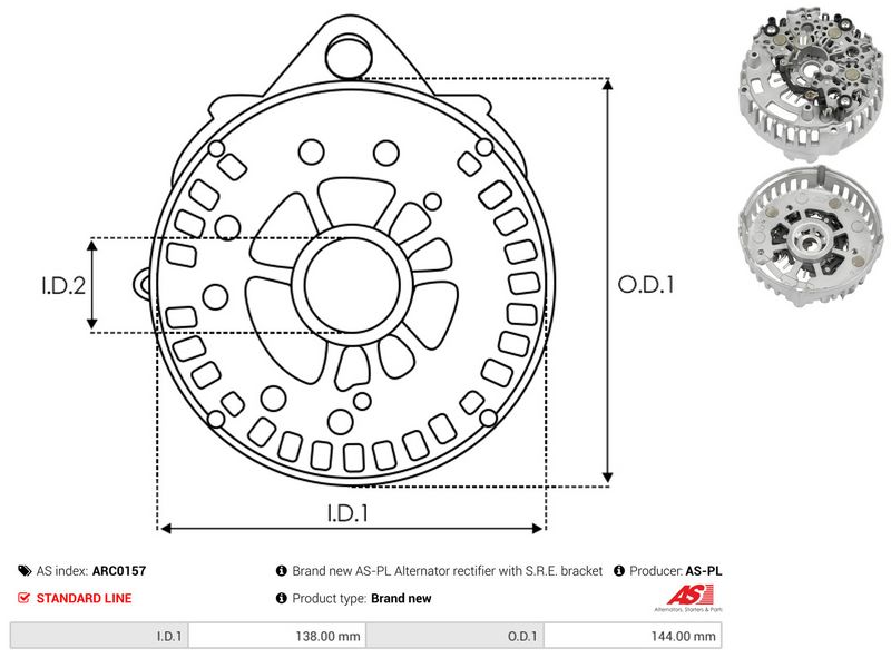 Seadistaja, generaator, AS-PL ARC0157