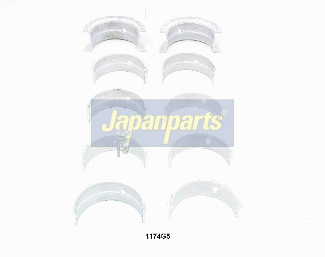 JAPANPARTS Alkūninio veleno indėklų komplektas