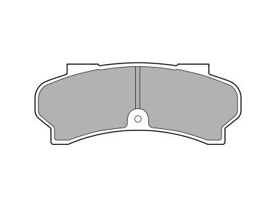 DELPHI LP588 Brake Pad Set, disc brake